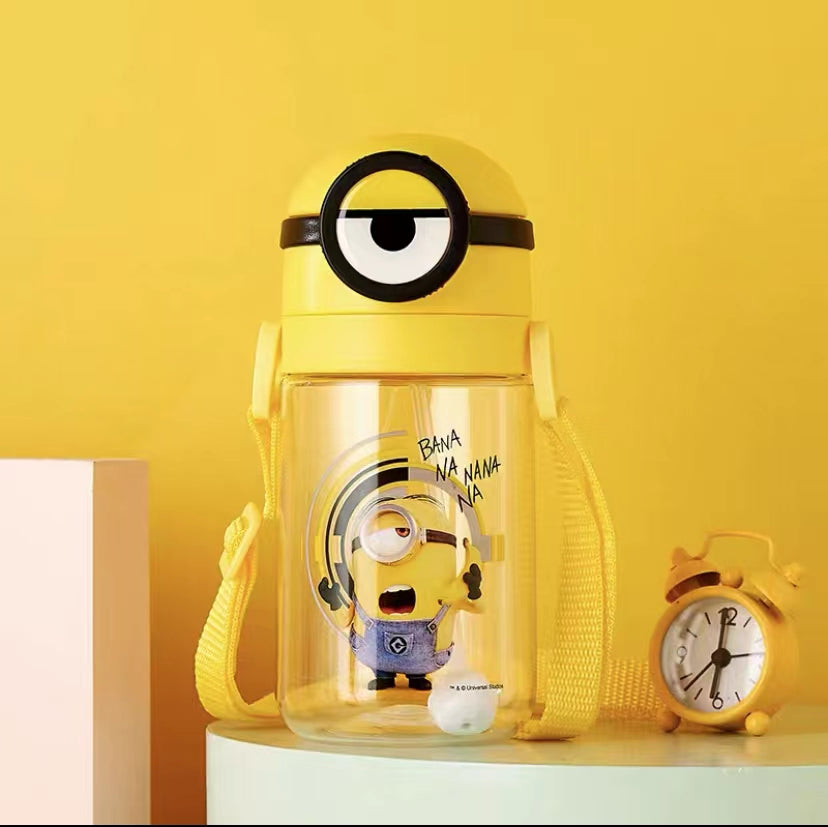 Minion Straw Bottle