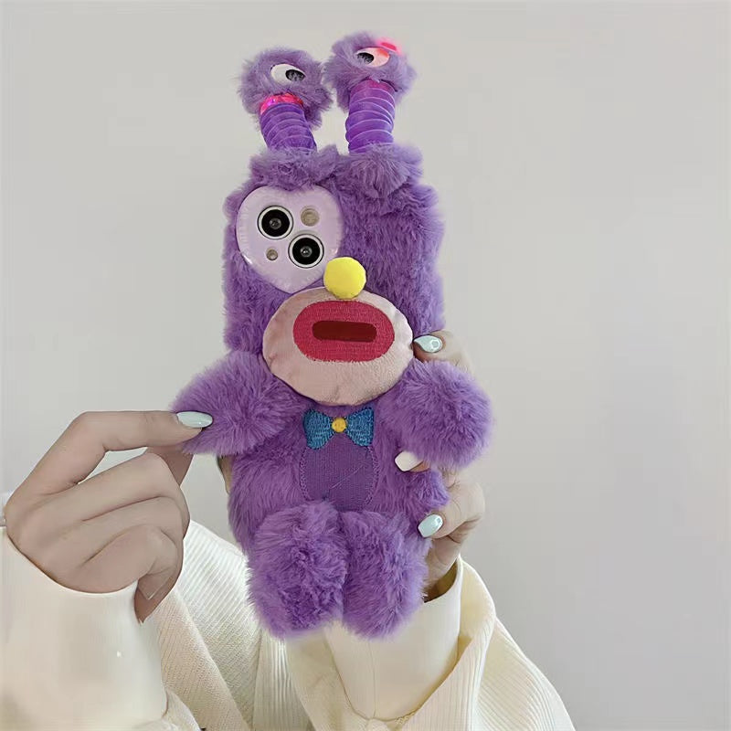 Little Monster Phone Case for iphone Spring Ear Lighting