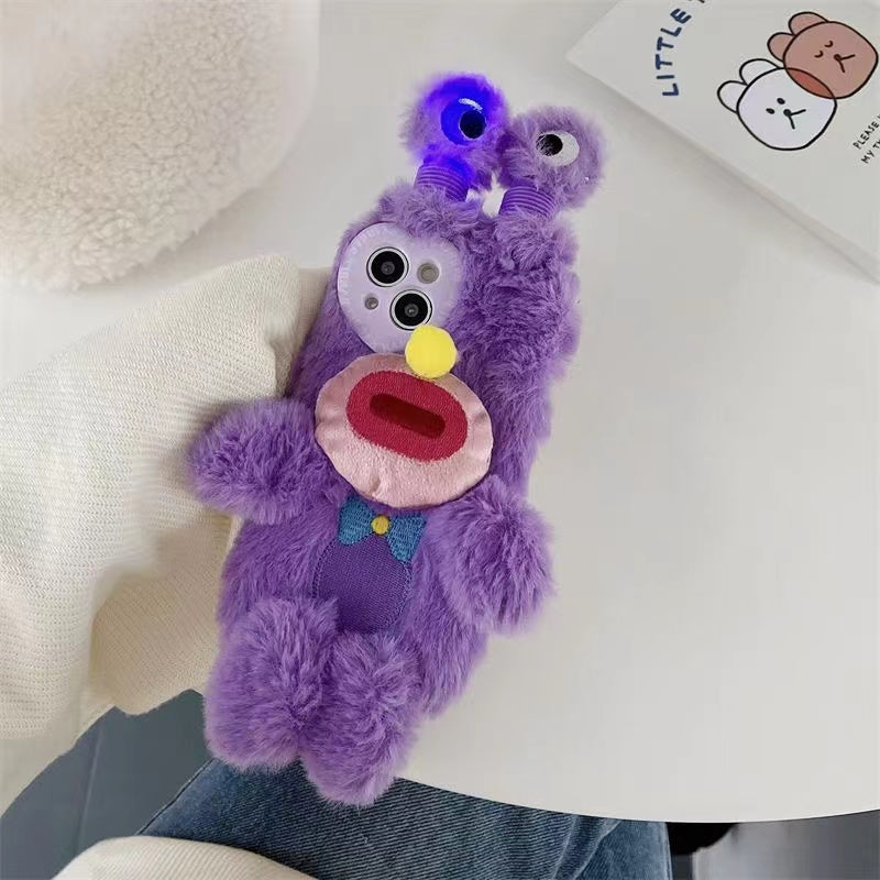 Little Monster Phone Case for iphone Spring Ear Lighting
