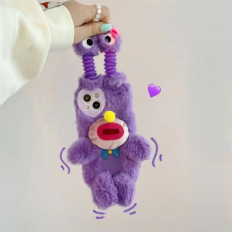 Little Monster Phone Case for iphone Spring Ear Lighting