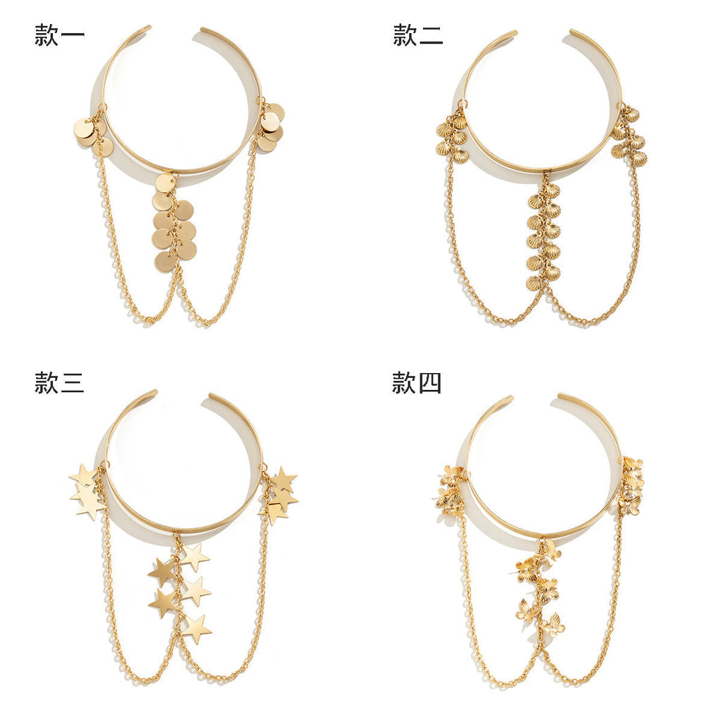 personalized metal iron chain arm chain