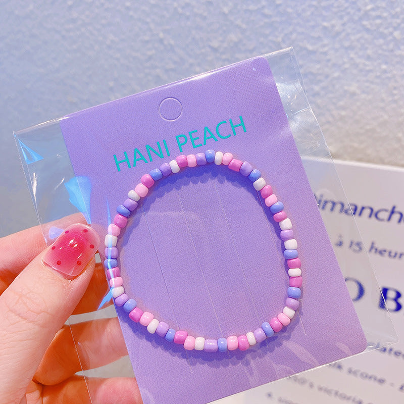 Girls Candy Millet Bead Bracelet