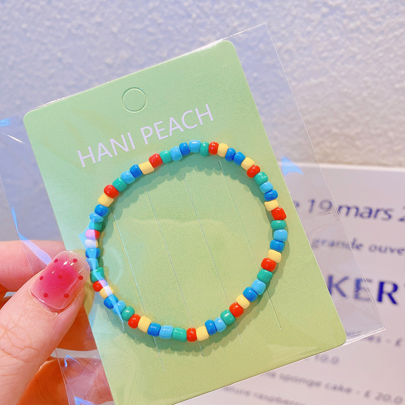 Girls Candy Millet Bead Bracelet