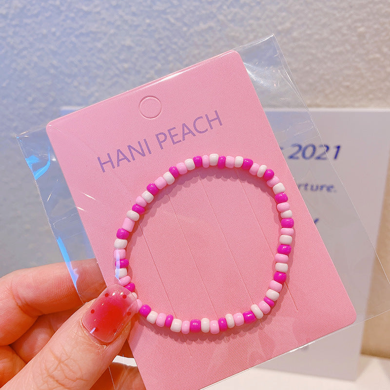 Girls Candy Millet Bead Bracelet