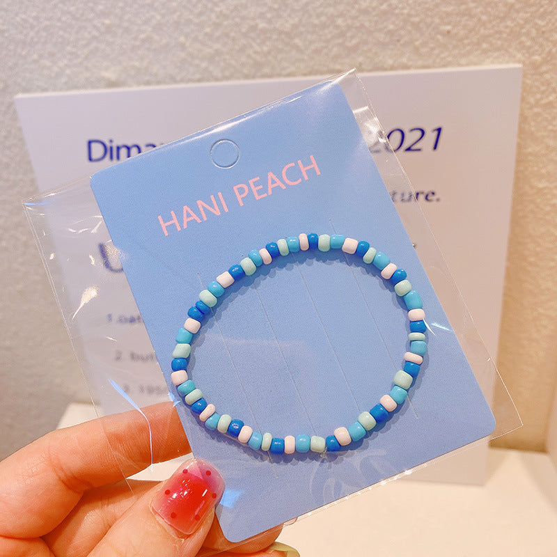 Girls Candy Millet Bead Bracelet