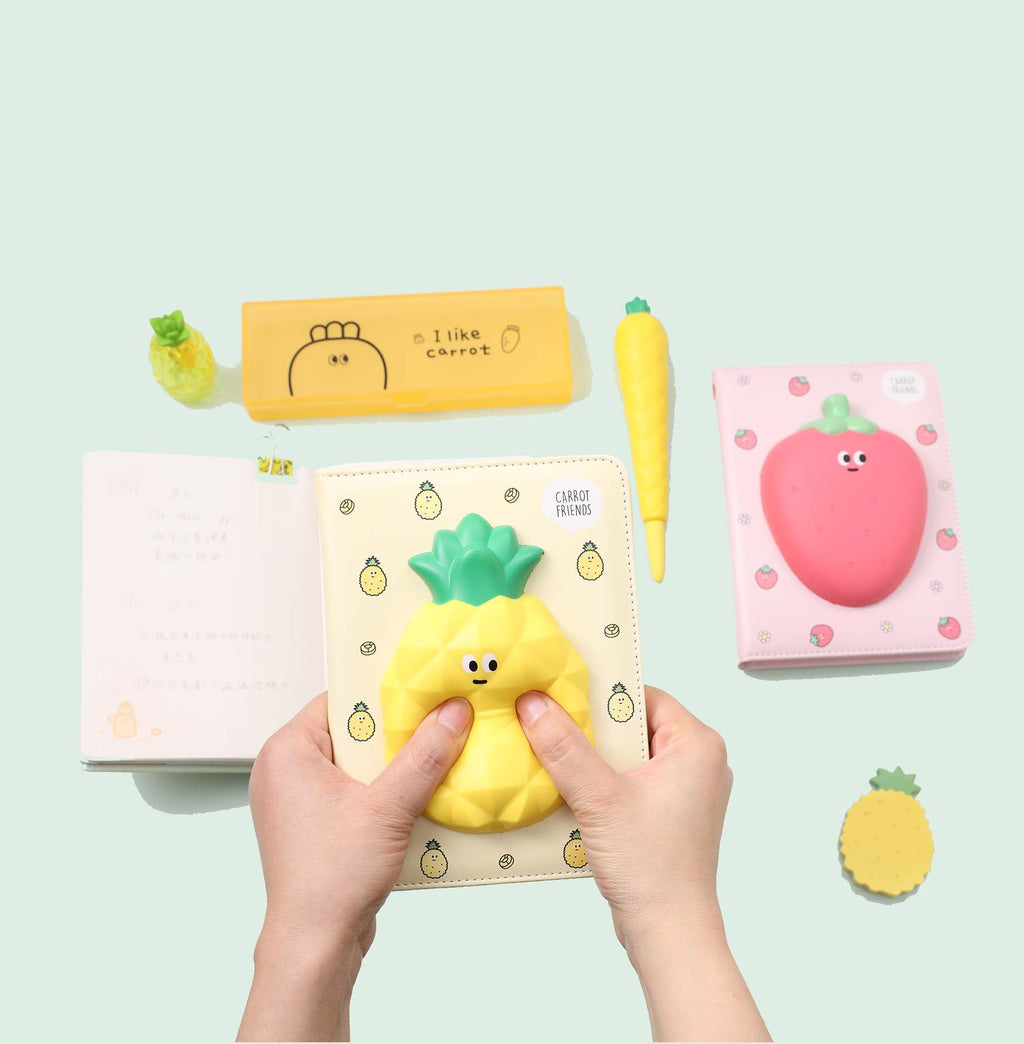 Cute Fruit Animal Decompression Notebook Stationery