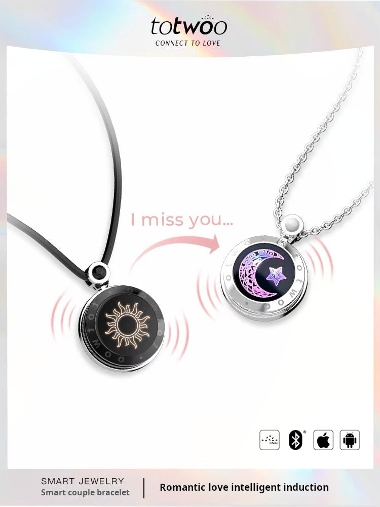 Tiktok Bracelet for Valentine's Day Remote Sensing bracelet Vibrating bracelet Vibrating couple bracelet