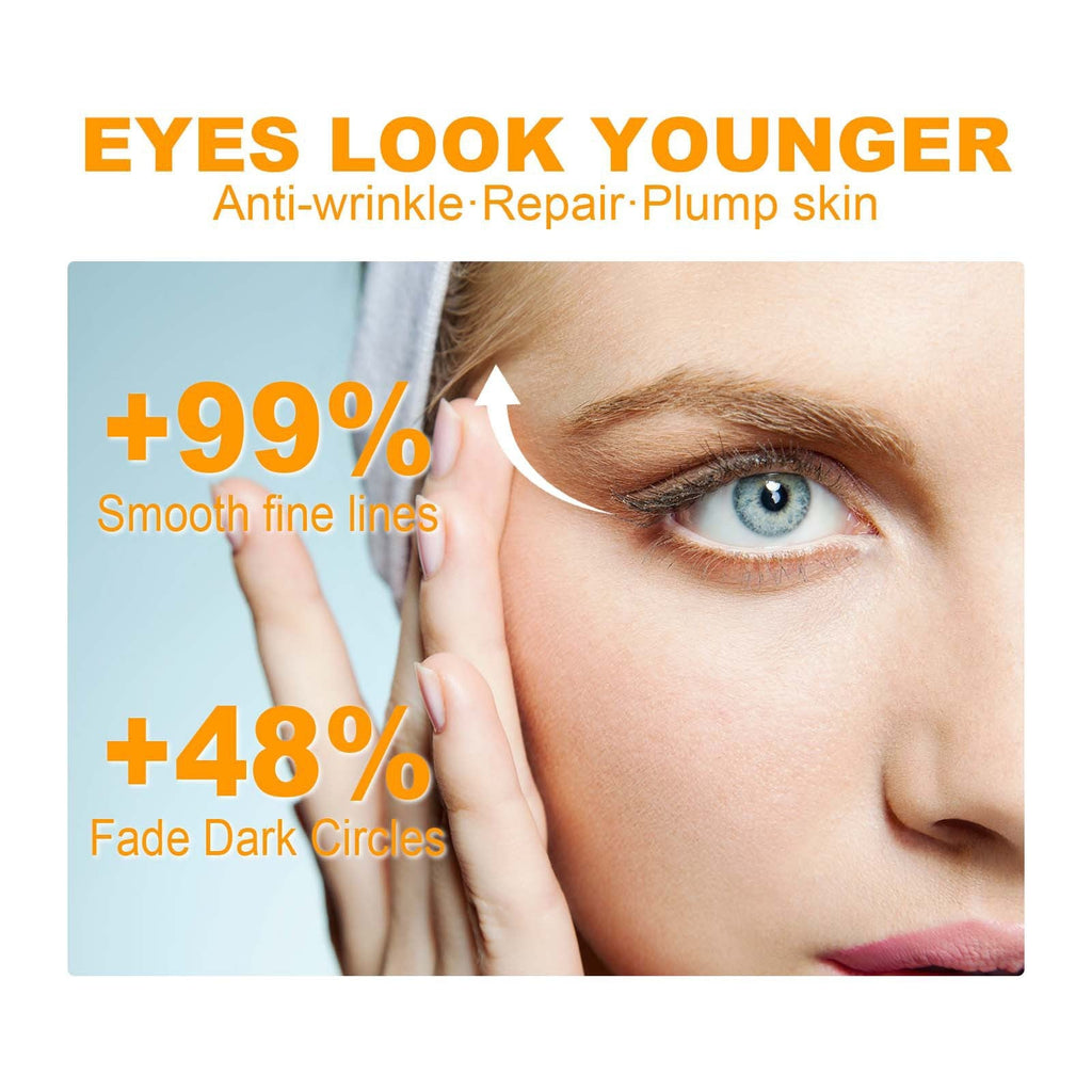HOYGI 5D Peptide Eye Treatment Cream Smooth skin moisturizing eye cream, skin cream applied to the skin around the eyes