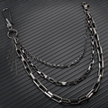 Denim Ornament Thick Chain Hip hop Trend Chain Accessory Pants pendant