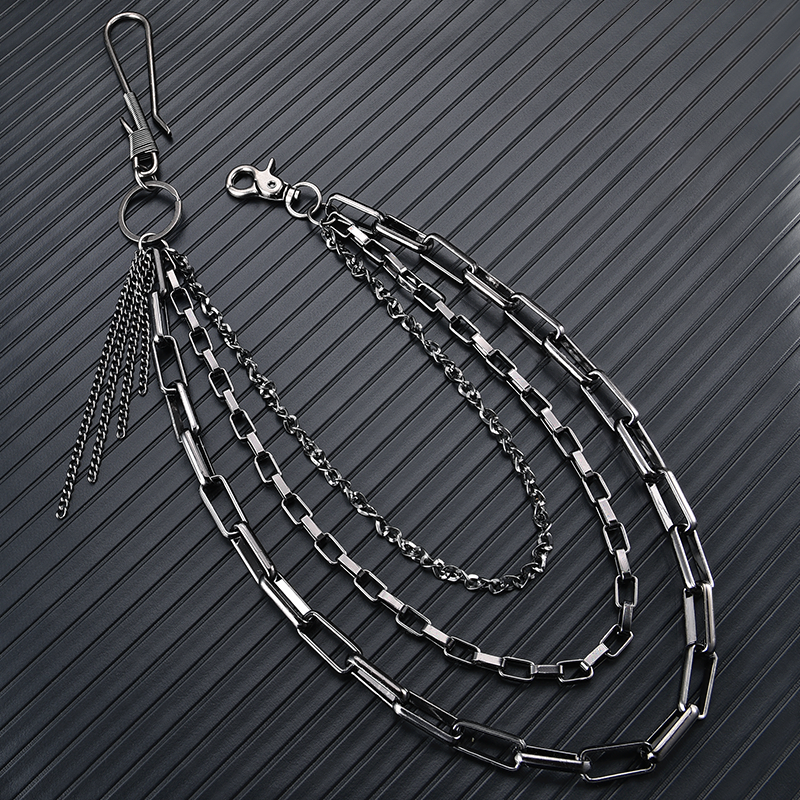 Denim Ornament Thick Chain Hip hop Trend Chain Accessory Pants pendant