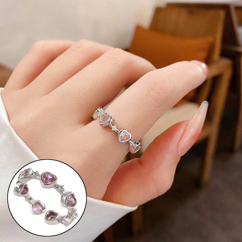 ins Artistic Temperament Pearl Ring Female Vintage S925 Silver fashion