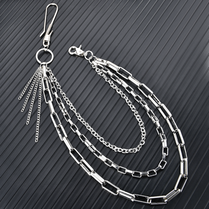 Denim Ornament Thick Chain Hip hop Trend Chain Accessory Pants pendant