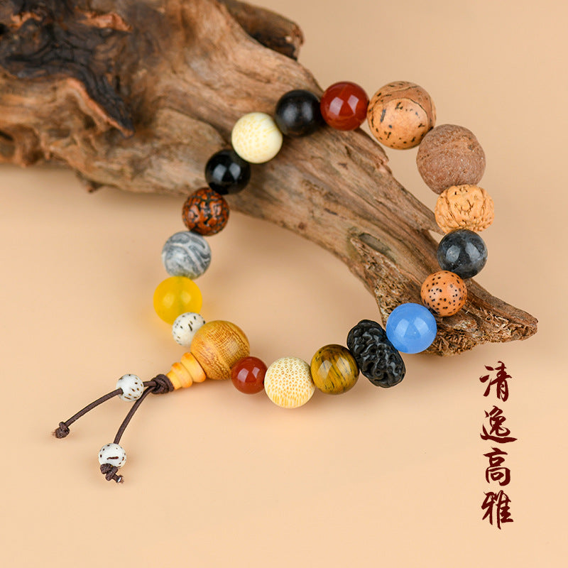 Eighteen Bodhi beads bracelet Buddhist beads bracelet