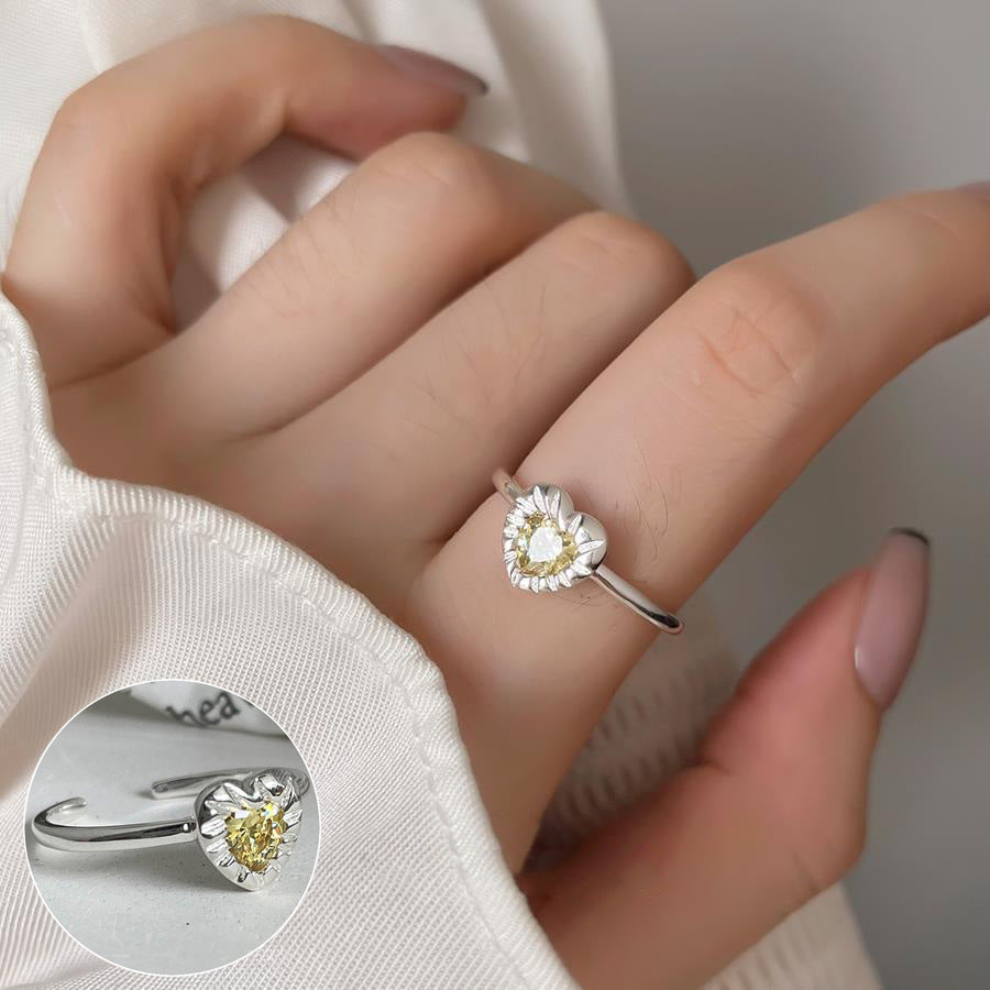ins Artistic Temperament Pearl Ring Female Vintage S925 Silver fashion