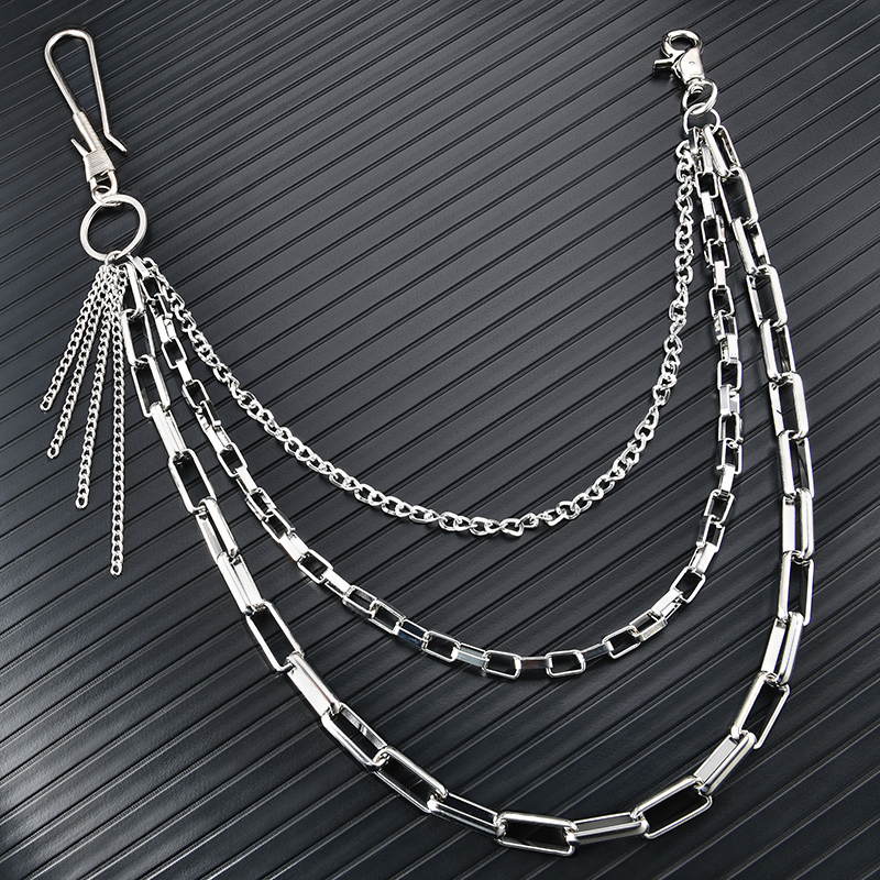 Denim Ornament Thick Chain Hip hop Trend Chain Accessory Pants pendant