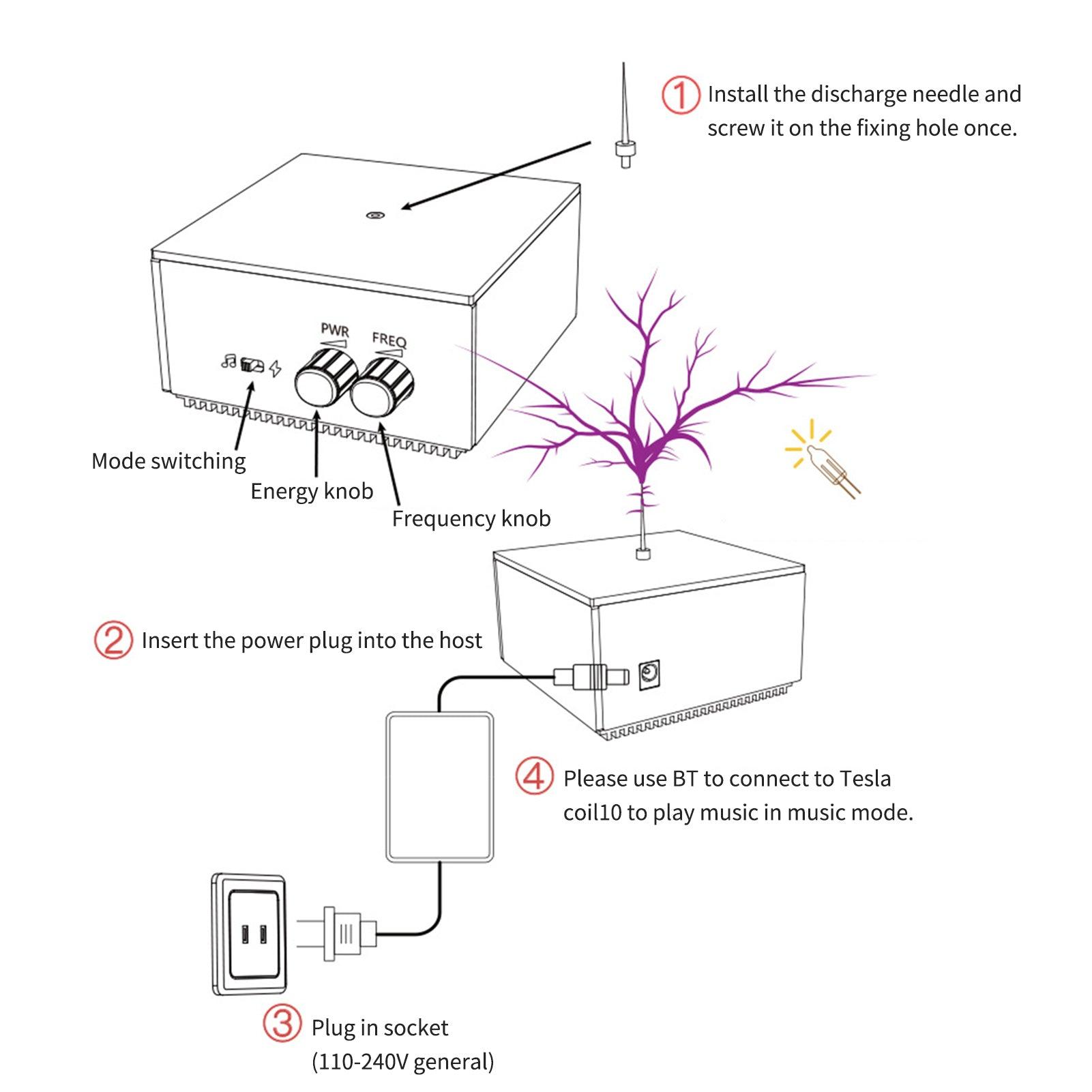 Pretty Cool Magic Beat Electron Tesla Coil