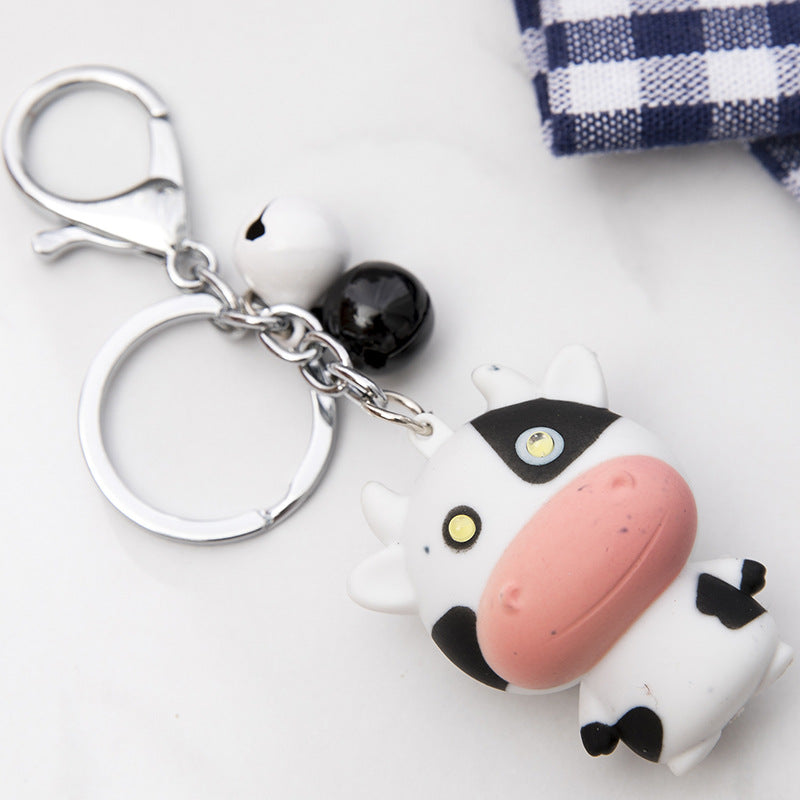 Cow Make Sound/Light Key Chain