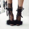 Sexy Lace Floral Transparent Socks