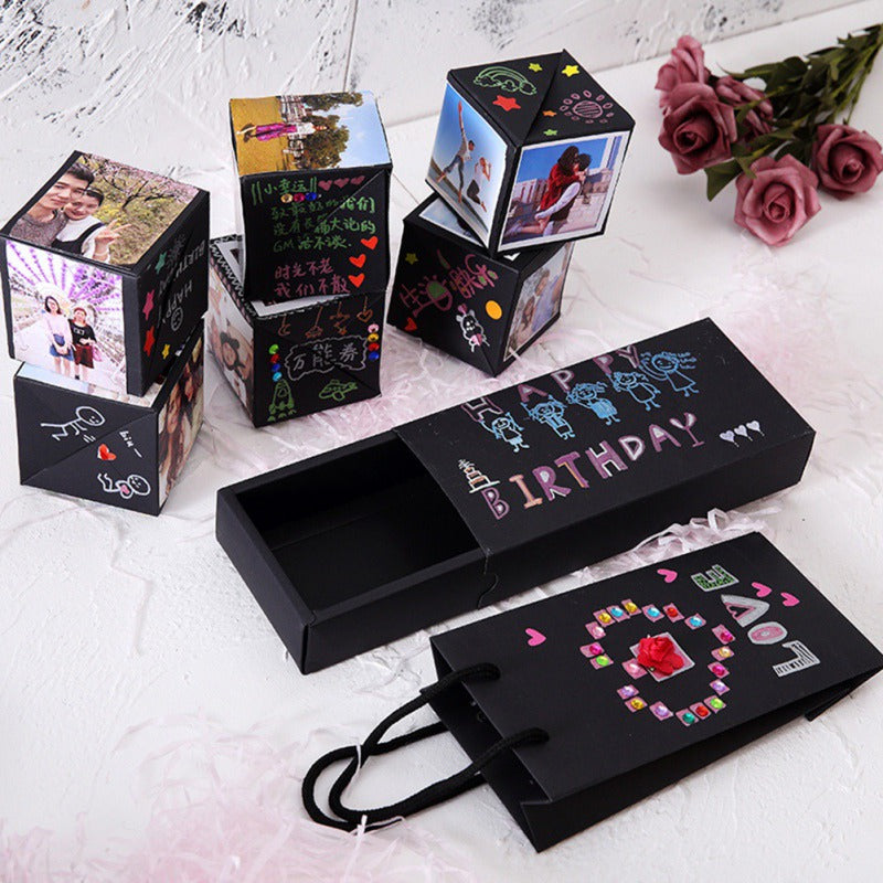 Surprise Box DIY Photo Album Bouncing Gift Box