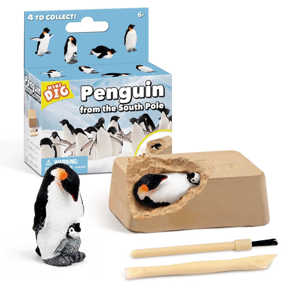 DIG children's creativity mining animal innovation puzzle toy