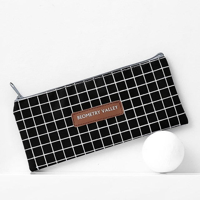 Cute Kawaii Canvas Pencil Case