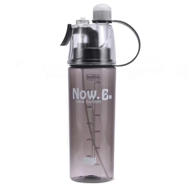 Drinking And Misting Portable Water Bottle for Outdoor Sport Cooling Down